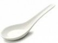 white soup spoon