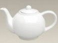 white tea pot